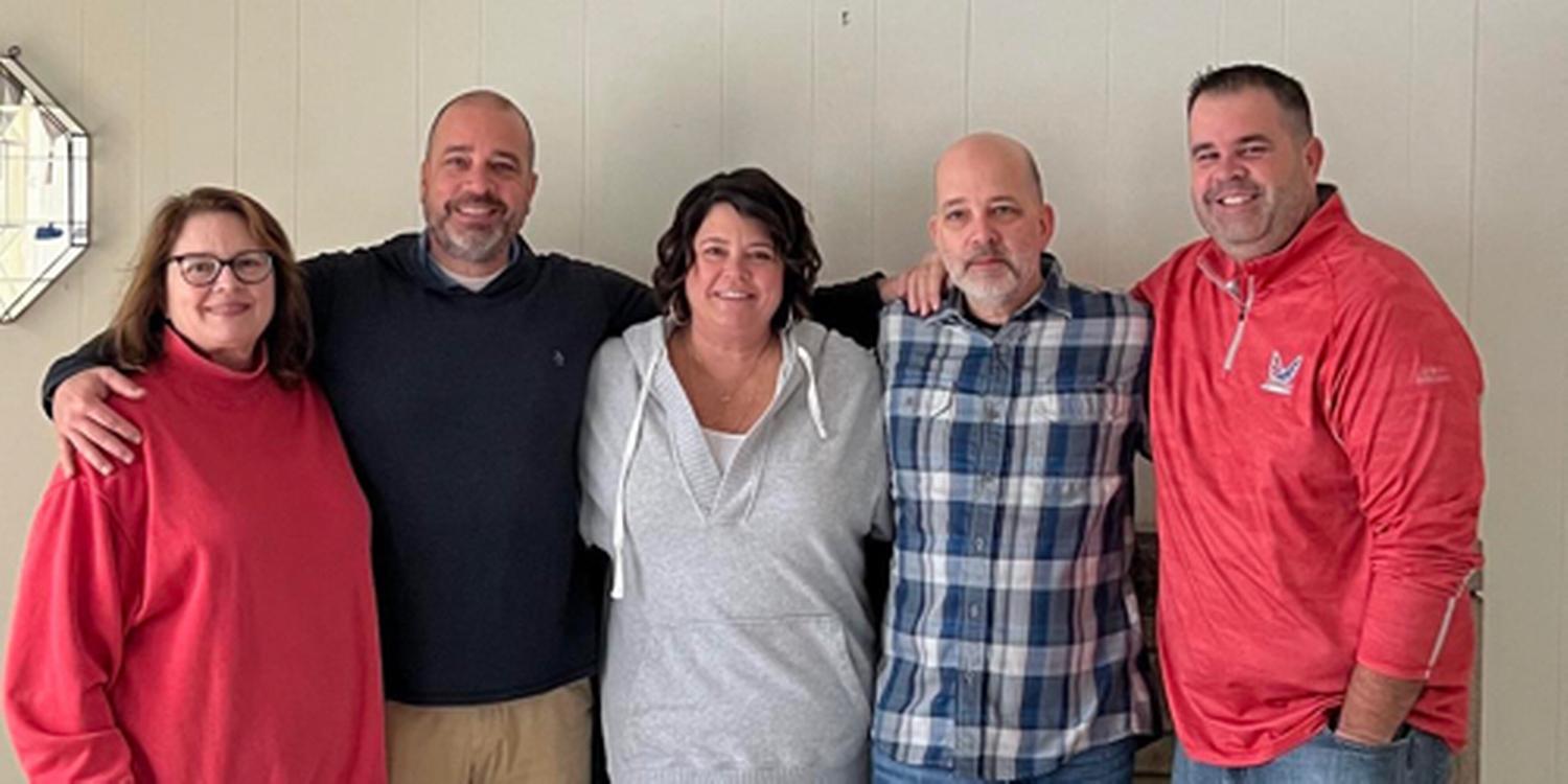 Jason (far right) and Family